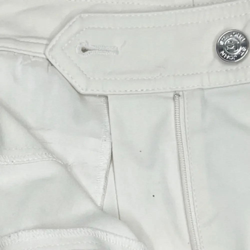 ST JOHN Off-White Cargo Bermuda Shorts Size 6 - Picture 8 of 12